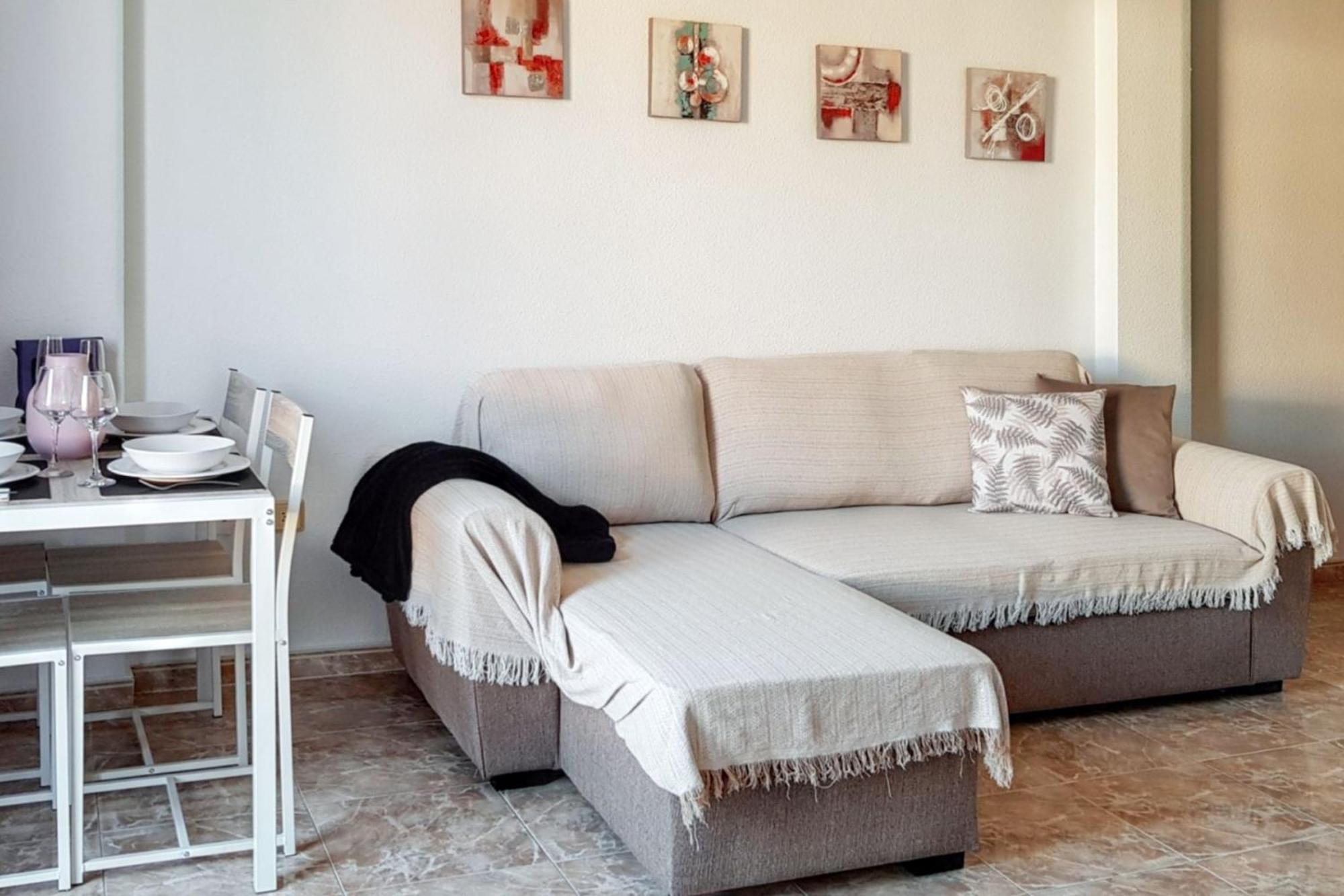 Bright Apartment In Puerto De Santiago 65 M² Terrace Bagian luar foto